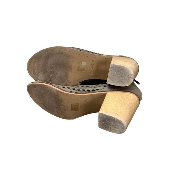 Kelsie Dagger Kyoto Peep Toe Bootie 8 - Picture 7 of 8